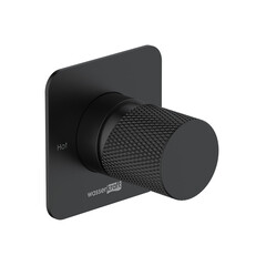 Смеситель для душа встраиваемый WasserKraft Fulda однорычажный с переключателем без лейки черный (5251)