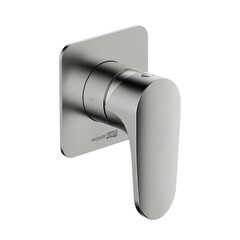 Смеситель для душа встраиваемый WasserKraft Spree однорычажный с переключателем без лейки никель (1451) - фото 1