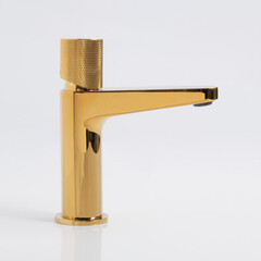 Смеситель для раковины WasserKraft Ems однорычажный золото (7603) - фото 9