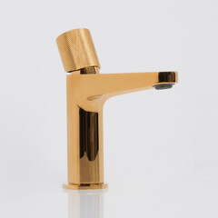 Смеситель для раковины WasserKraft Ems однорычажный золото (7603) - фото 7