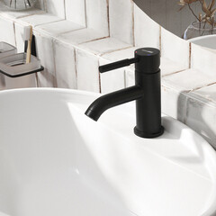 Смеситель для раковины WasserKraft Gollach однорычажный черный (3305) - фото 10