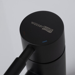 Смеситель для раковины WasserKraft Gollach однорычажный черный (3305) - фото 5