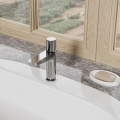 Смеситель для раковины WasserKraft Mosel однорычажный хром (4603) - фото 10