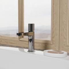 Смеситель для раковины WasserKraft Mosel однорычажный хром (4603) - фото 2