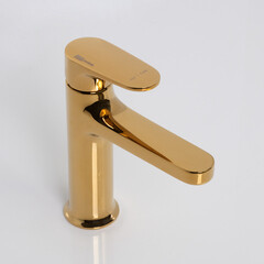 Смеситель для раковины WasserKraft Neckar 60 BL однорычажный золото (2103) - фото 8