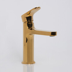 Смеситель для раковины WasserKraft Neckar 60 BL однорычажный золото (2103) - фото 6