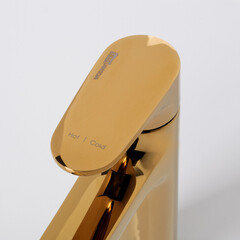 Смеситель для раковины WasserKraft Neckar 60 BL однорычажный золото (2103) - фото 5