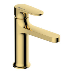 Смеситель для раковины WasserKraft Neckar 60 BL однорычажный золото (2103)
