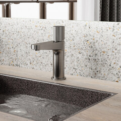 Смеситель для раковины WasserKraft Tauber однорычажный никель (6403) - фото 9