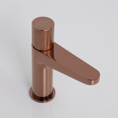 Смеситель для раковины WasserKraft Paar однорычажный розовое золото (8803) - фото 8