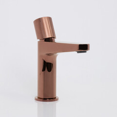 Смеситель для раковины WasserKraft Paar однорычажный розовое золото (8803) - фото 7