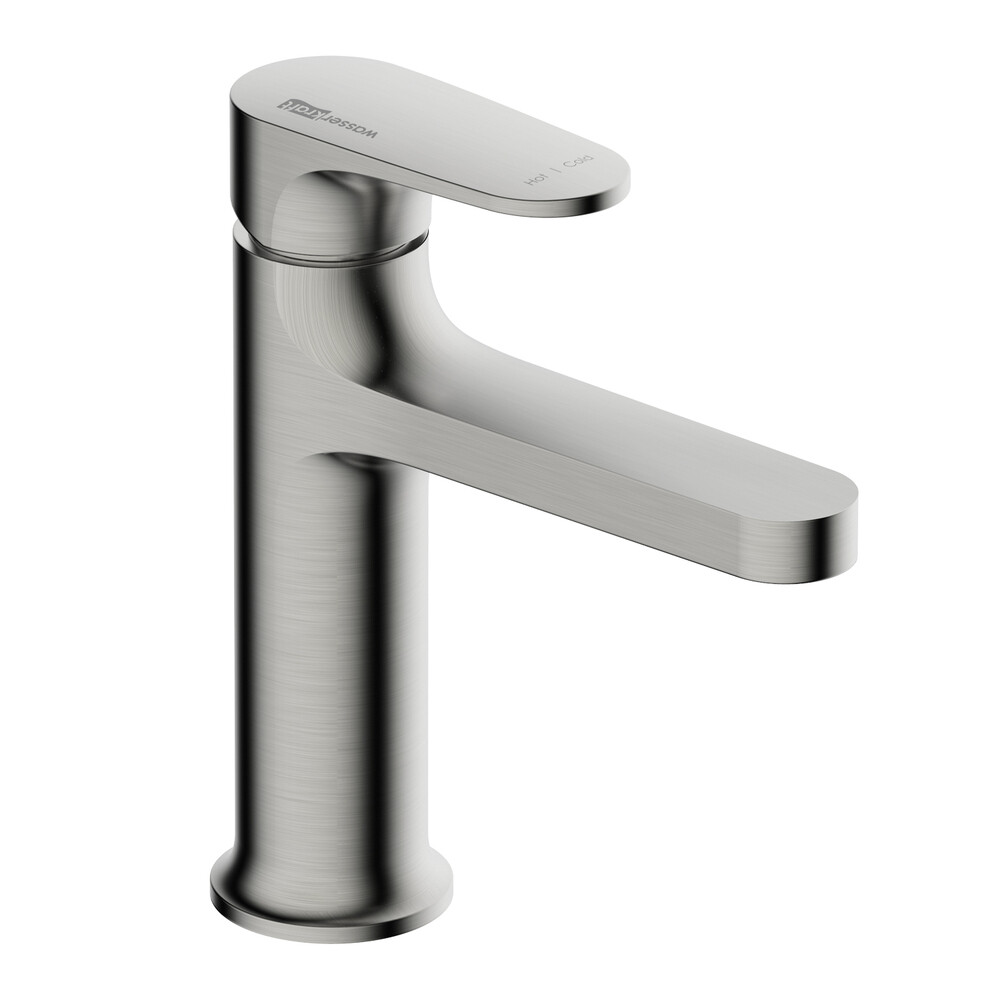 

Смеситель для раковины WasserKraft Spree никель однорычажный (1403)