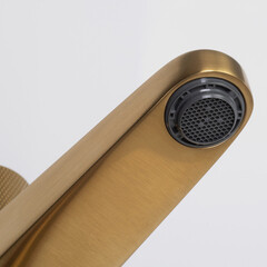 Смеситель для раковины WasserKraft Schunter однорычажный золото (8203) - фото 7