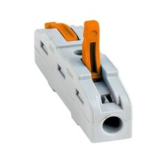 Клемма на 2 провода EKF PROxima СМК 222-421 0,08-4 кв.мм с рычажками без пасты (25 шт.) (plc-smk-421) - фото 3