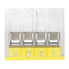 Клемма на 4 провода EKF PROxima СМК 2273-244 0,5-2,5 кв.мм самозажимная с пастой (100 шт.) (plc-smk-2273-244) - фото 3