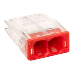 Изображение товара Клемма на 2 провода EKF PROxima СМК 2273-242 0,5-2,5 кв.мм самозажимная с пастой (100 шт.) (plc-smk-2273-242)