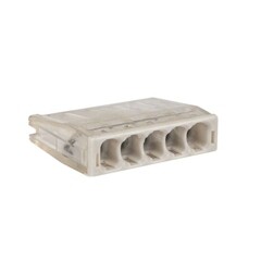 Клемма на 5 проводов EKF PROxima СМК 2273-245 0,5-2,5 кв.мм самозажимная с пастой (5 шт.) (plc-smk-2273-245b) - фото 1