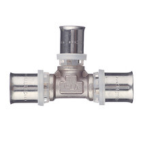 Тройник VALTEC (VTm.231.N.201620) 20(пресс) х 16(пресс) х 20(пресс) - фото 3