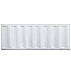 Радиатор стальной панельный тип 11 КМ 400х2000 мм1/2 боковое подключение белый - фото 1