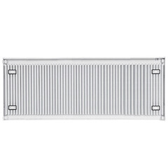 Радиатор стальной панельный тип 11 КМ 400х1900 мм1/2 боковое подключение белый - фото 3