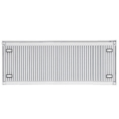 Радиатор стальной панельный тип 11 КМ 400х1800 мм1/2 боковое подключение белый - фото 2