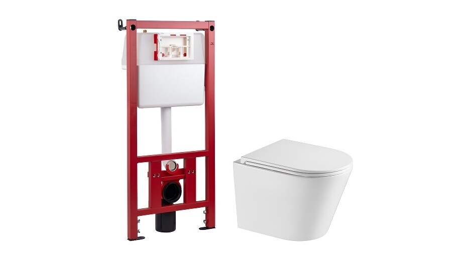 Изображение товара Комплект инсталляции Corsa Deco CX с унитазом NX Tornado и сиденьем микролифт