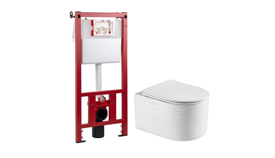 Изображение товара Комплект инсталляции Corsa Deco CX с унитазом LXH Tornado и сиденьем микролифт