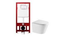 Комплект инсталляции Tokito Tatsumaki Max с унитазом Corsa Deco NX Tornado и сиденьем дюропласт микролифт