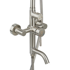 Душевая система ARGOtech Steel с верхним душем с лейкой с изливом сталь (35-05/C STEEL) - фото 11