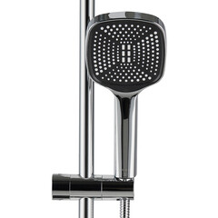Душевой комплект Voda с лейкой со стойкой хром (VSS16) - фото 4