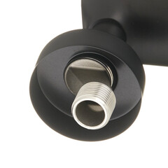 Душевая система Tokito Rain с верхним душем с лейкой с изливом черная (TOK-RAI-1014BL) - фото 12