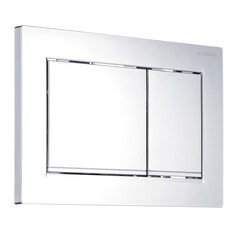 Клавиша смыва для инсталляций Geberit Omega 30 хром глянцевый/матовый (115.080.KH.1) - фото 1