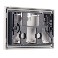 Клавиша смыва для инсталляций Geberit Omega 30 белая/хром глянцевый (115.080.KJ.1) - фото 3