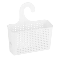 Изображение товара Полка для ванной Violet Лофт навесная с петлей 240х90х260 мм пластик белая (611006)