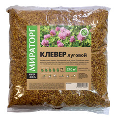 Изображение товара Сидерат семена клевера лугового Мираторг 0,3 кг