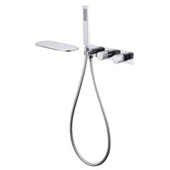 Смеситель для душа встраиваемый Abber Rund с лейкой хром (AF8731) - фото 4