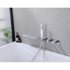 Смеситель для душа встраиваемый Abber Rund с лейкой хром (AF8731) - фото 3