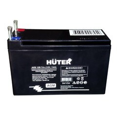 Аккумуляторная батарея Huter 12В 7Ач (64/1/54)