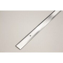 Порог алюминиевый одноуровневый стык 25х2700 мм серебро