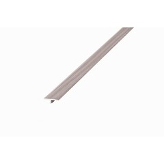 Порог алюминиевый одноуровневый стык 18х900 мм ясень серый