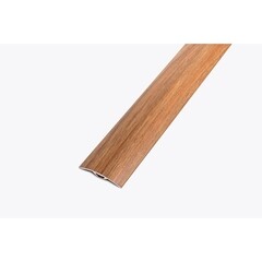 Порог алюминиевый разноуровневый кант 40х900 мм дуб медовый перепад до 8 мм