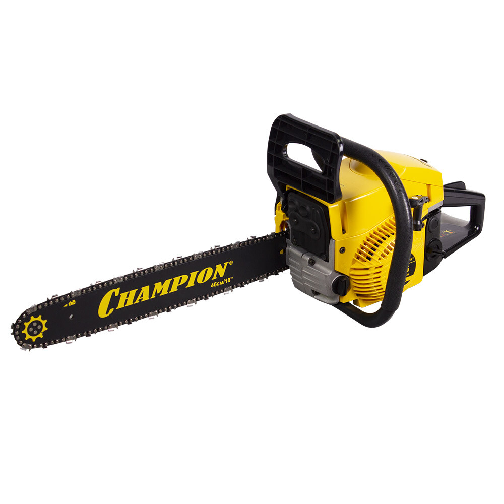 Изображение товара Бензопила Champion 256 3,4 л.с. 45 см шина, цепь 0,325"