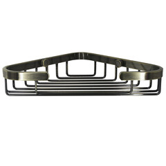 Изображение товара Полка для ванной WasserKraft угловая 203х35х130 мм металл светлая бронза (K-733LB)