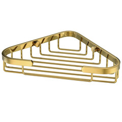 Изображение товара Полка для ванной WasserKraft угловая 203х35х130 мм металл золото (K-733PG)