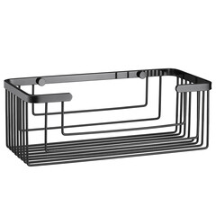 Изображение товара Полка для ванной WasserKraft Elbe K-7200 275х10х133 мм металл черная (K-711PB)