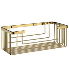 Полка для ванной WasserKraft Elbe K-7200 275х10х133 мм металл золото (K-711PG) - фото 1