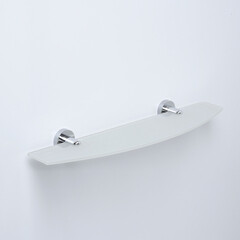 Полка для ванной WasserKraft Mosel K-46600 500х45х135 мм стекло/металл хром (K-46624) - фото 6