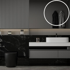 Унитаз напольный приставной Abber Bequem с горизонтальным выпуском с сиденьем дюропласт микролифт (AC1111TMB) - фото 2