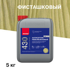 Антисептик Neomid 430 Еco невымываемый для дерева биозащитный концентрат 1:9 5 кг зеленый