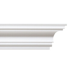 Плинтус потолочный из пенополистирола 95х95х2000 мм Солид С 47/95 - фото 1